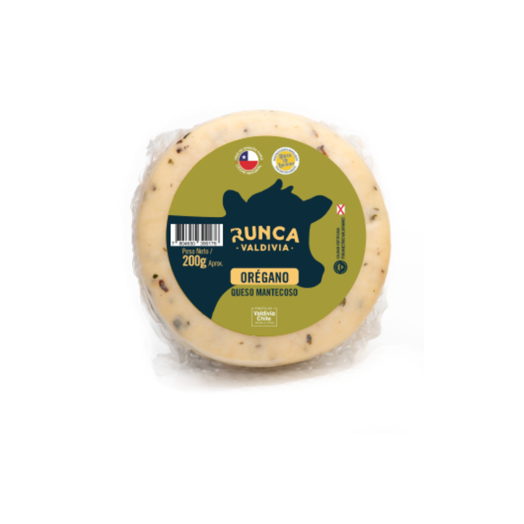 Queso Mantecoso Runca Orégano 200 g